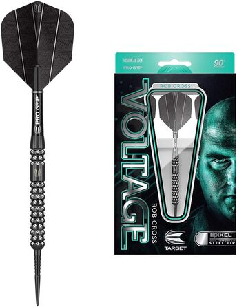 Мішені для дартсу Rob Cross Pixel 90 Steeldarts 25г Чорний