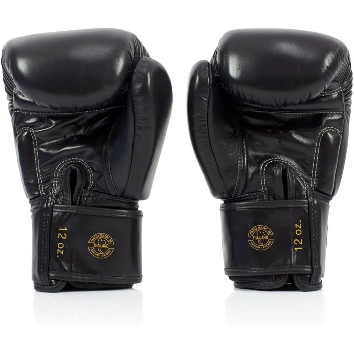 Рукавички Fairtex BGV19 Deluxe 14 унцій облягаючі Чорний