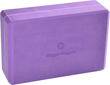 Блок для йоги Hugger Mugger 3x6x9 дюймів (фіолетовий)