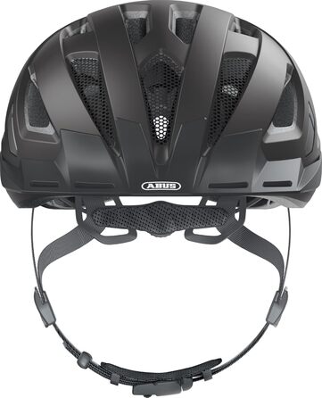 Велосипедний шолом ABUS Urban-I 3.0 з ліхтарем, козирком і магнітною застібкою, унісекс
