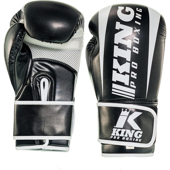 Боксерські рукавички King PRO Boxing Revo 1, чорні, 14 Oz