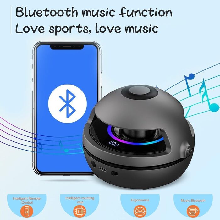 Електронна скакалка Bluetooth зі світлодіодним лічильником"