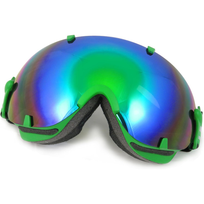 Окуляри NAVIGATOR PI Ski Goggles, унісекс, різні кольори (Зелений)