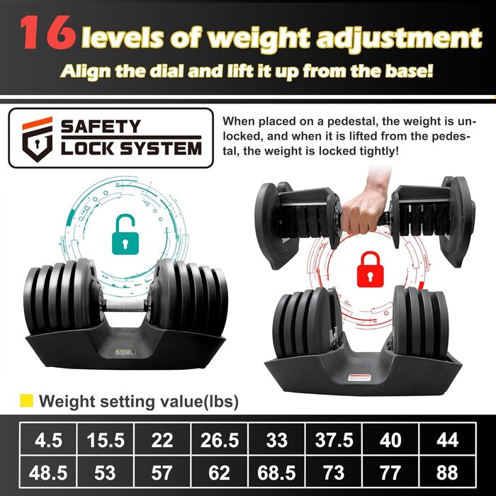 Гантеля BODYTECH швидкозмінна 40 кг, чорна