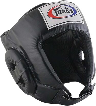 Захист голови Fairtex, HG1, чорний, Захист голови, Протектор, Муай Тай, Змагання L