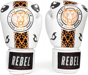 Рукавички боксерські Rebel Tiger PRO Унісекс чорні 08-16 унцій