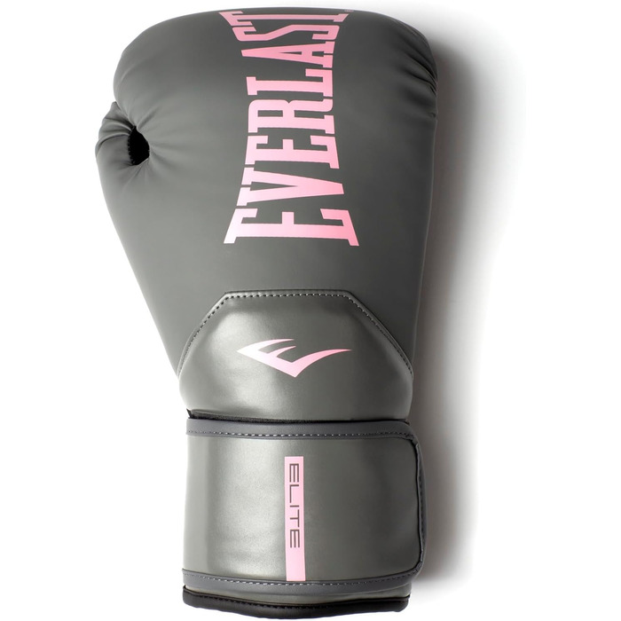 Рукавички Everlast Elite 2, сірий/рожевий, 283,5 г