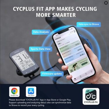 Велокомп'ютер CYCPLUS GPS, водонепроникний спідометр-одометр, ANT