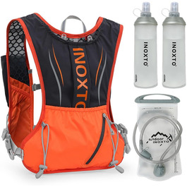 Рюкзак Lixada 5L Ultralight Hydration для бігу (помаранчевий)