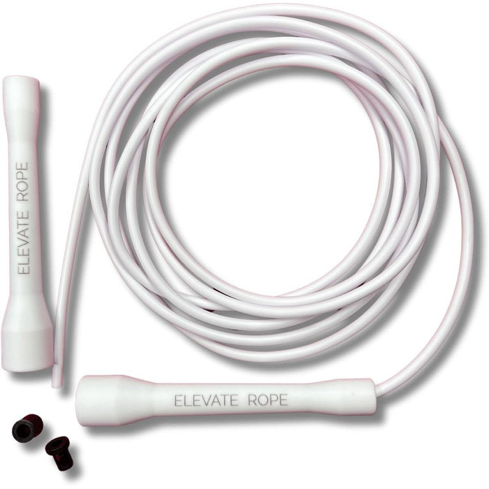 Скакалка Elevate Speed Rope MAX 5 мм, професійна, міцний ПВХ з нейлоновим сердечником, довжина 3 м, посилені ручки