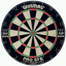 Дошка для дартсу WINMAU Pro SFB, щетина, один розмір, різнокольорова