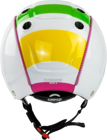 Велосипедний шолом Casco Kids Mini 2 Lucky 7 XS (46-52см) веселка