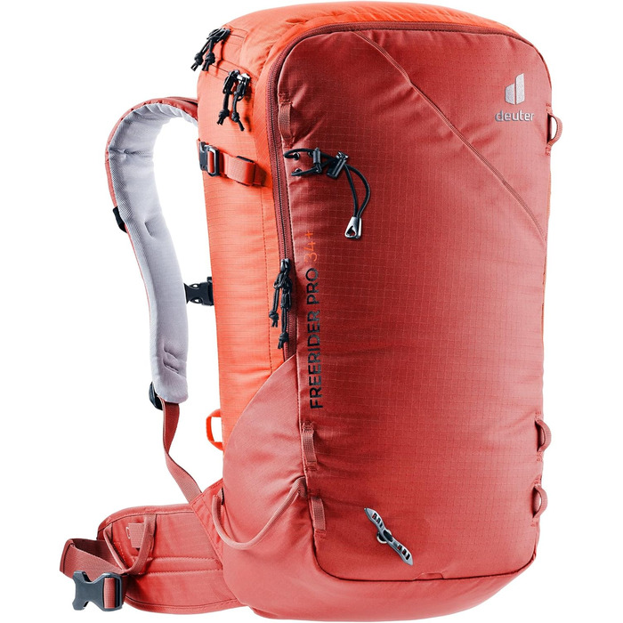 Рюкзак для лижного туризму deuter Unisex Freerider Pro 34 (3410 л, лава-папайя)