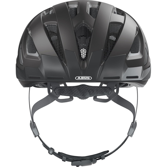 Велосипедний шолом ABUS Urban-I 3.0 з ліхтарем, козирком і магнітною застібкою, унісекс
