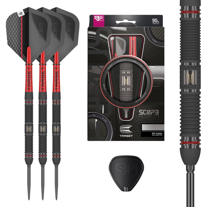 Дротик Приціл Swiss Point Steeldarts 90 Вольфрамові 22G