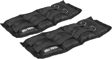 Обтяжувачі для рук і ніг GORILLA SPORTS, регульовані, набір 2 шт, 1-10 кг