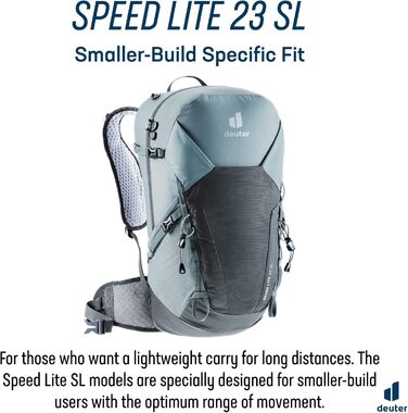 Рюкзак Deuter Speed Lite 23 SL для жінок, легкий, для походів