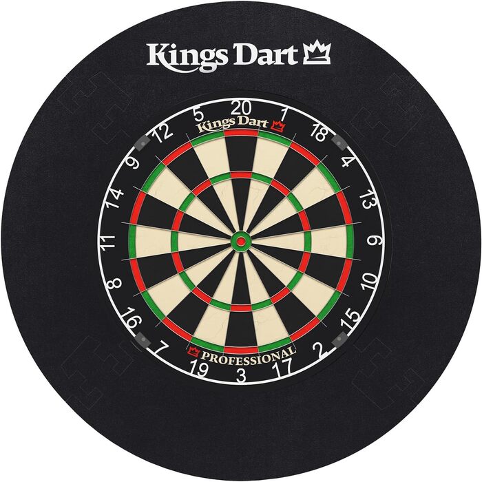 Набір дартсу Kings Dart Сизалева сталева дошка Стандарт WDF