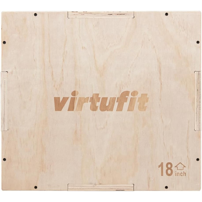 Пліо-бокс VirtuFit 3-в-1 - малий - 40x45x50 см - Стрибок/Пліометричний