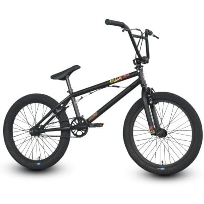 Унісекс Дорослий FS1 Draak BMX, матовий чорний, 20 TT