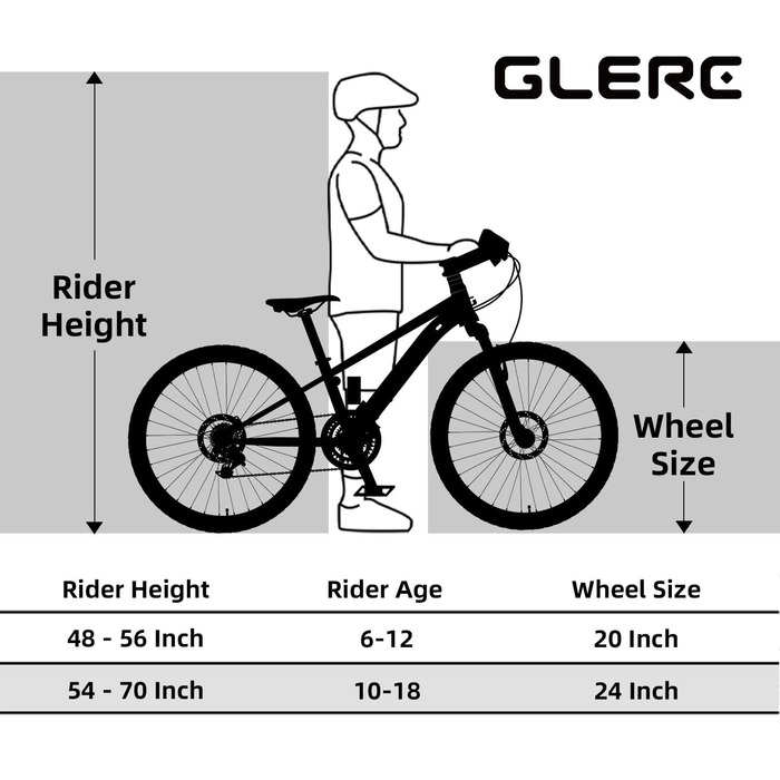 Велосипед Glerc Skyline, 20/24