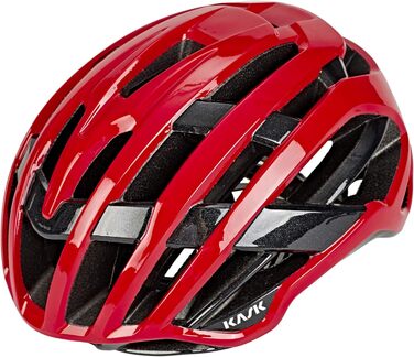 Шосейний велосипедний шолом Kask Vaegro унісекс VAEGRO Back (L (59-62см), червоний)