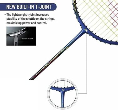 Ракетка Yonex Nanoray 70 світло-фіолетова для бадмінтону