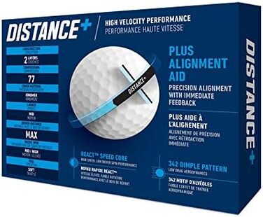 М'ячі для гольфу TaylorMade Distance - відстань і точність