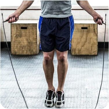Скакалка Blor Jump Rope Pro алюмінієва, сталева, нейлонова, з ергономічними неслизькими ручками, для схуднення, боксу, кросстренінгу, з чохлом