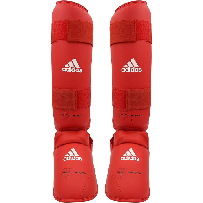 Захисні щитки для карате adidas WKF, знімний підйом стопи