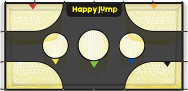 Сітка для воріт Happy Jump Soccer для дітей, тренування точності