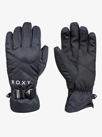 Рукавички зимові Roxy Jetty Solid (M, справжні чорні)