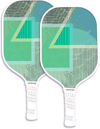 Професійні ракетки для піклболу Amazin' Aces Signature, графітові, полімерне стільникове ядро, набір для піклболу