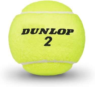 Тенісний м'яч Dunlop Australian Open - для ґрунту, хардового корту та трави (3 м'ячі)