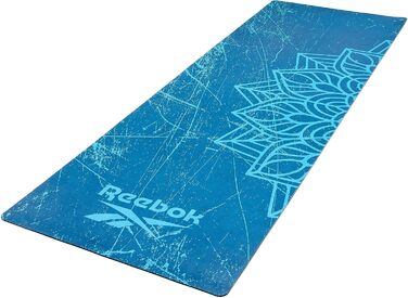 Килимок для йоги з каучуку Reebok - Blue Mandala