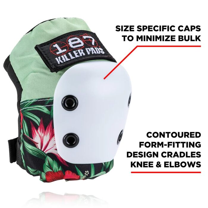 Захисний комплект 187 Killer Pads Sixpack Hibiskus для дорослих, 2023