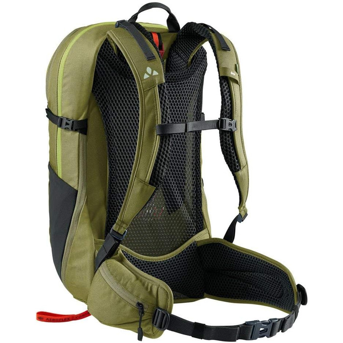 Туристичний рюкзак Vaude Wizard 30+4, водовідштовхувальний, для жінок і чоловіків, зручна спинка, органайзер, колір авокадо