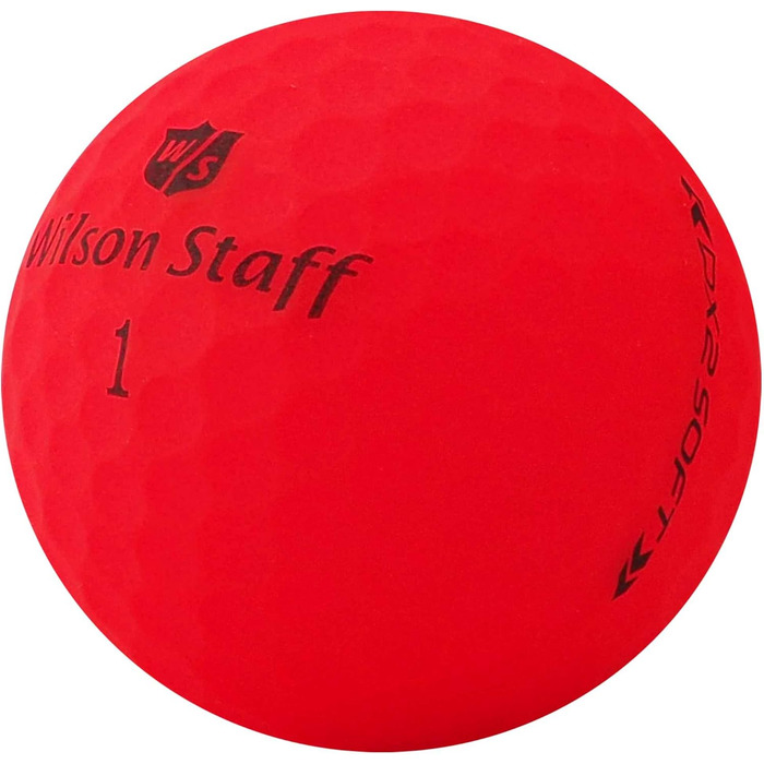 М'ячі для гольфу Wilson Staff DX2/Duo Soft Optix Червоний Матовий