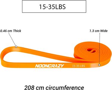 Стрічки опору, різні рівні Стрічки опору з дверними анкерами та ручками, Фітнес-стрічки для силових тренувань, тренувань, фізіотерапії, йоги для чоловіків і жінок (помаранчевий)