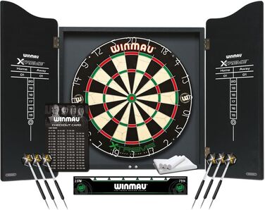 Дартс-набір WINMAU Xtreme: мішень, шафа, аксесуари