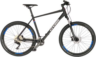 Дюймовий гірський велосипед чоловічий MTB велосипед Hardtail Fusion x Shimano 2x10 Deore RD-M46100 SGS - ROCKSHOX Judy - висота рами 46, 50 і 54 - модельний рік 2024 54см (висота 185-195см), 27,5