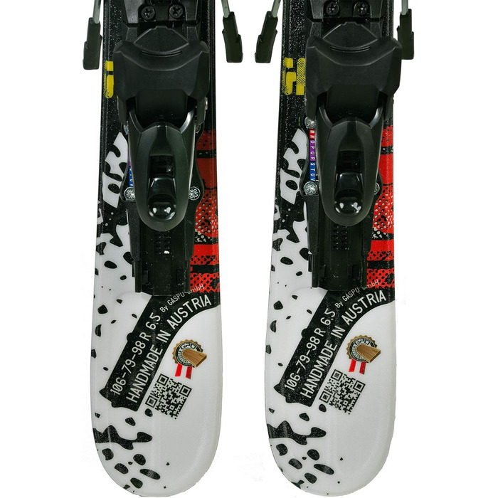 Лижі GPO Snowblade Snowkid 99 см з кріпленнями Tyrolia SR-10