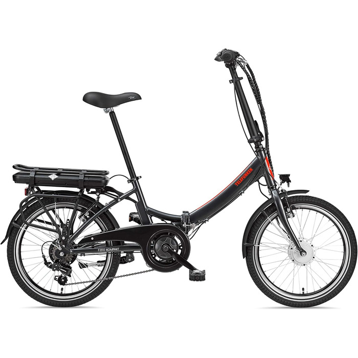 Велосипед складаний TELEFUNKEN E-Bike, Shimano, 250 Вт, 36 В, LED, 20