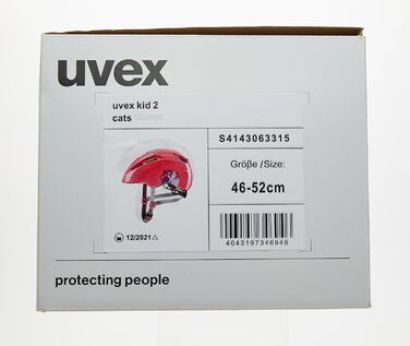 Дитячий велосипедний шолом Uvex Unisex (46-52 см, кішки)