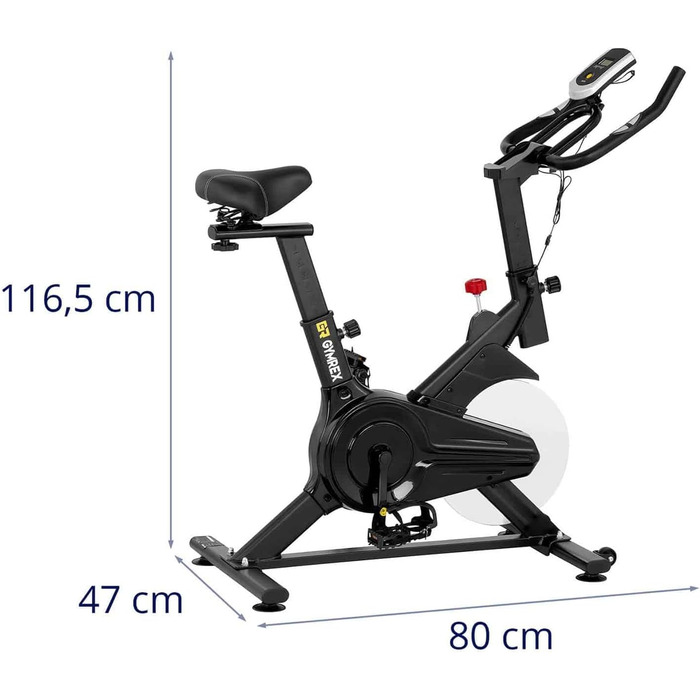 Велотренажер Gymrex GR-MG121 Маховик масою 6 кг LCD велотренажер Велотренажер Велотренажер Велотренажер Велосипед