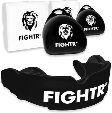 Маска для обличчя FIGHTR Premium - дихаюча, регульована, з коробкою