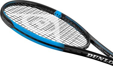 Чоловіча тенісна ракетка Dunlop FX 500, чорна/синя, 2