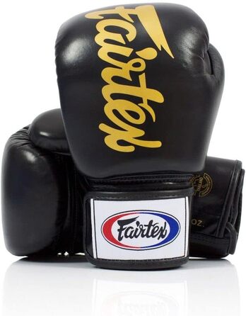 Рукавички Fairtex BGV19 Deluxe 14 унцій облягаючі Чорний