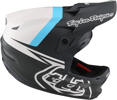 Шолом Troy Lee Designs D3 Fiberlite Slant Зелений M (56-57см)