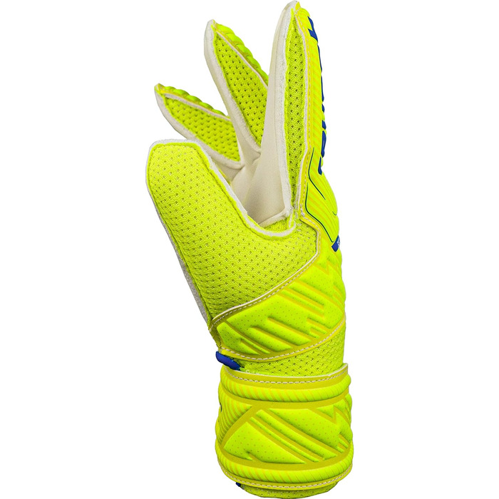 Рукавички Reusch Attrakt Junior Unisex, жовті/сині/білі, розмір 8